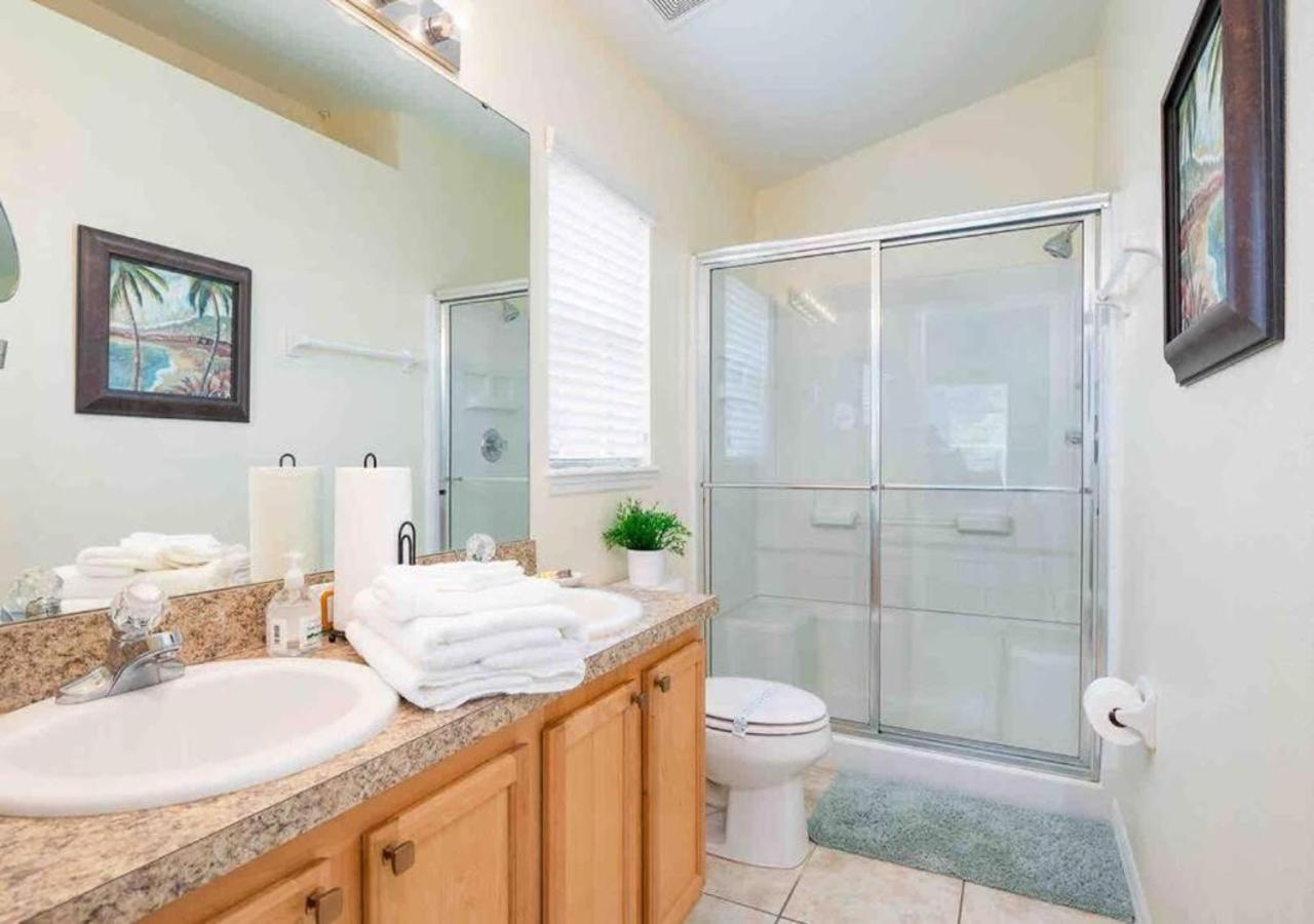 5 Bedroom, 7 Bed , 3 Bathroom Midterm Rental Home With Pool And Game Room, Near Disney Davenport Exterior photo